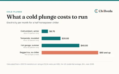 What a Cold Plunge Costs to Run Each Month