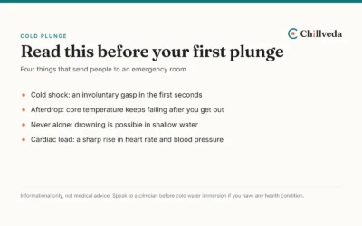 Cold Plunge Safety: Read This Before Your First Session